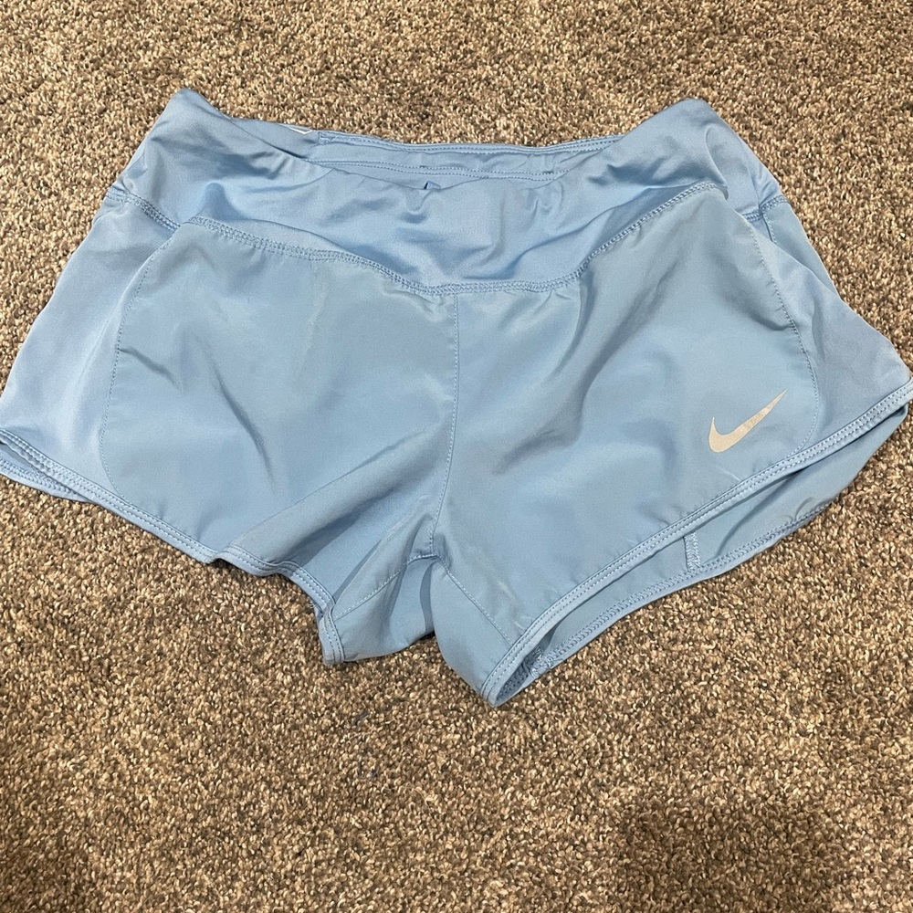 Light blue Nike shorts